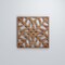Ekena Millwork Extra Small Garland Decorative Fretwork Wood Wall Panels, Walnut, 7 3/8"W x 7 3/8"H x 3/8"T WALW08X08X0375GRDWA - alternate 2